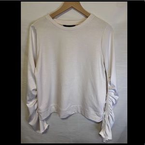 Simply Vera White Knit Sweater - Size S